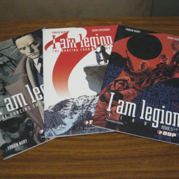 Lot of 3 Comic Books I Am Legion #1 #2 #3 DDP 2009 NM - Picture 1 of 8